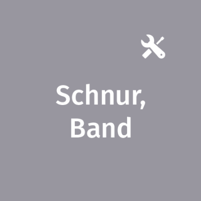 Schnur, Band